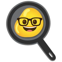 cooking and nerd face