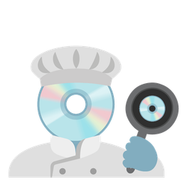 cooking and optical disk