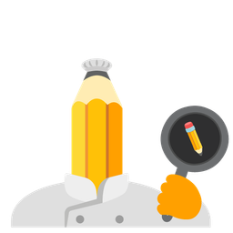 cooking and pencil