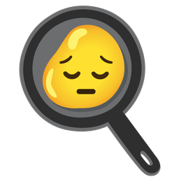 cooking and pensive face