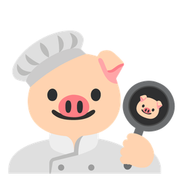 cooking and pig face