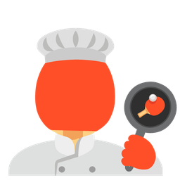 cooking and ping pong