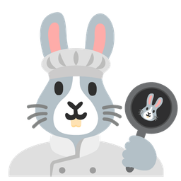 cooking and rabbit face