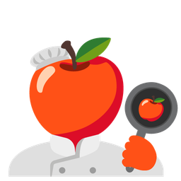 cooking and red apple