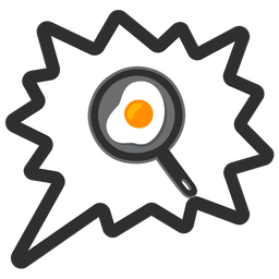 cooking and right anger bubble