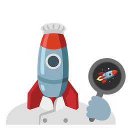 cooking and rocket
