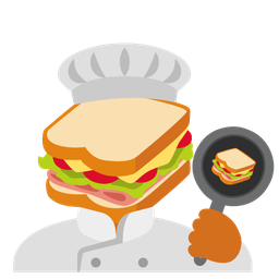 cooking and sandwich