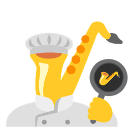 cooking and saxophone