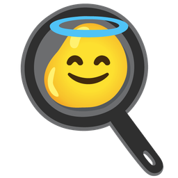 Cooking and Smiling face with halo