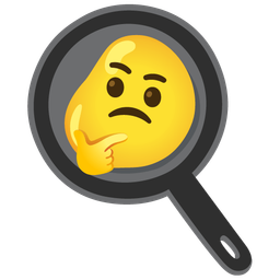 cooking and thinking face