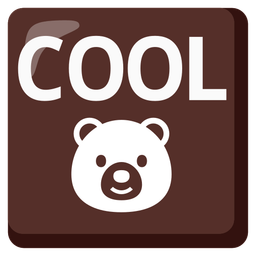 COOL button and bear