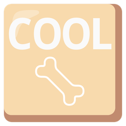 COOL button and bone