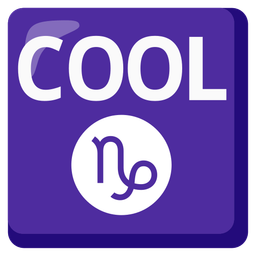 COOL button and Capricorn