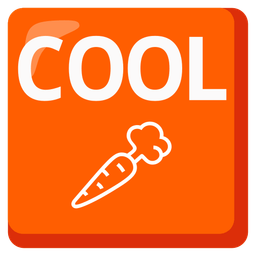 COOL button and carrot