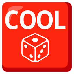 COOL button and game die