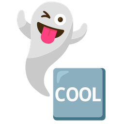 COOL button and ghost
