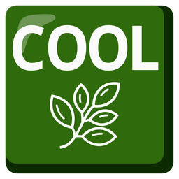 COOL button and herb