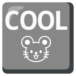 COOL button and mouse face