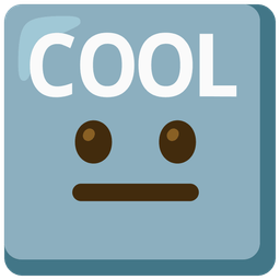 COOL button and neutral face