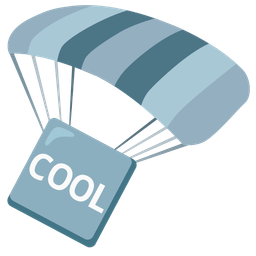 COOL button and parachute