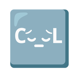 COOL button and pensive face