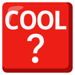 COOL button and red question mark