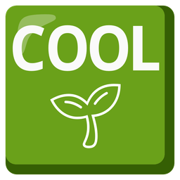 COOL button and seedling