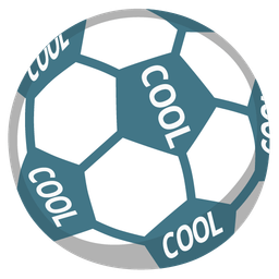 COOL button and soccer ball
