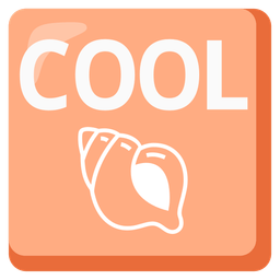 COOL button and spiral shell