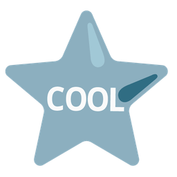 COOL button and star