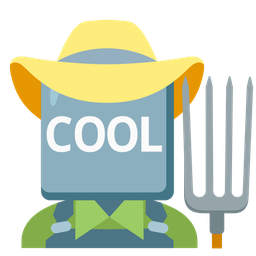 COOL button and tractor