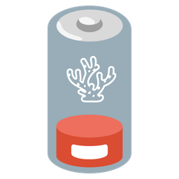 coral and low battery