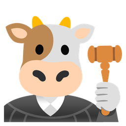 Cow face and Balance scale