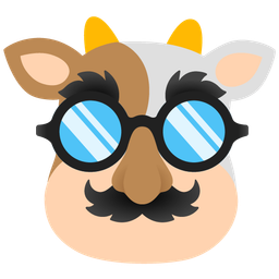 Cow face and Disguised face