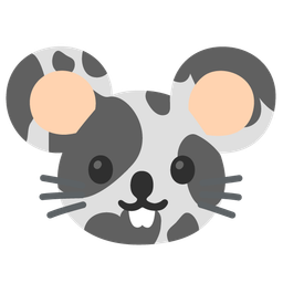 Cow face and Mouse face