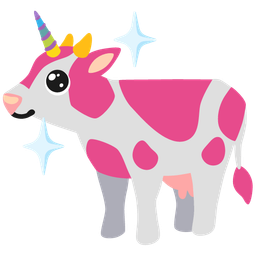 Cow face and Unicorn