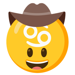 cowboy hat face and Cancer