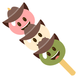 cowboy hat face and dango