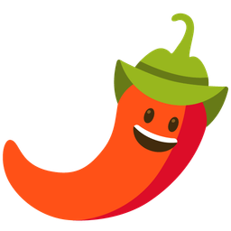 cowboy hat face and hot pepper