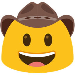 cowboy hat face and magic wand