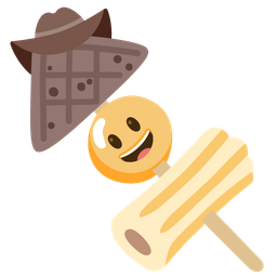 cowboy hat face and oden