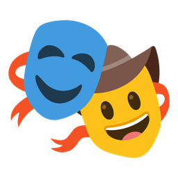 cowboy hat face and performing arts