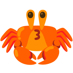 Crab and Kissing face