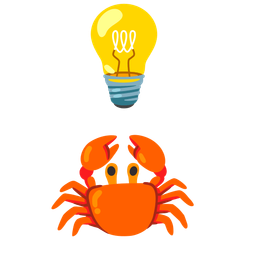 Crab and Light bulb