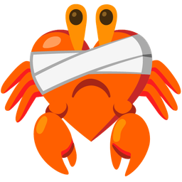 Crab and Mending heart