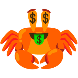 Crab and Money-mouth face