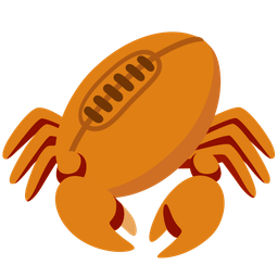 Crab and Rugby football