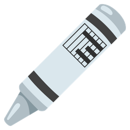 crayon and bar chart