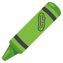 crayon and cucumber
