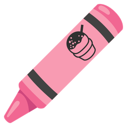 crayon and shaved ice